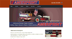 Desktop Screenshot of ameriprintllc.com